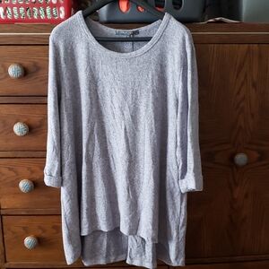 Coin 1804 Casual Heather Gray Women's Tunic